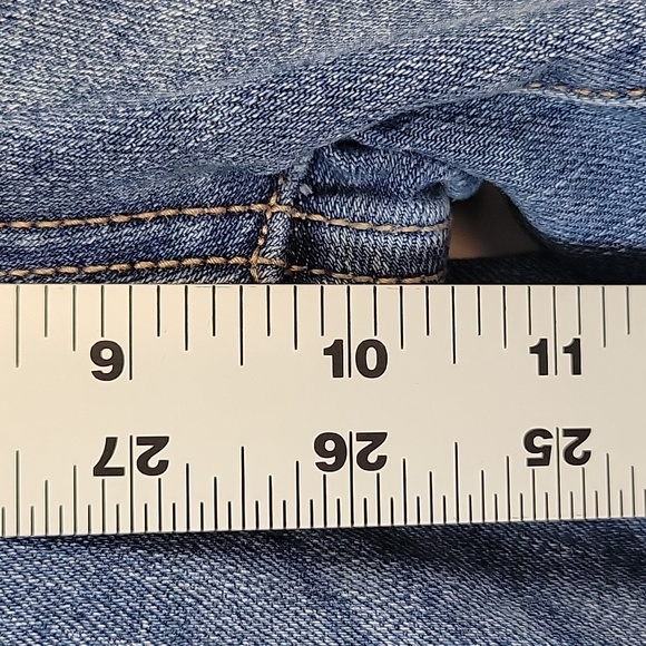 Judy Blue Boyfriend Fit Jeans Light Medium Wash Size 28 - Picture 10 of 15